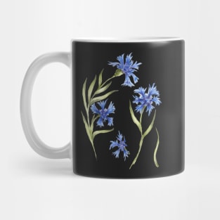 set of blue flowers_3 Mug